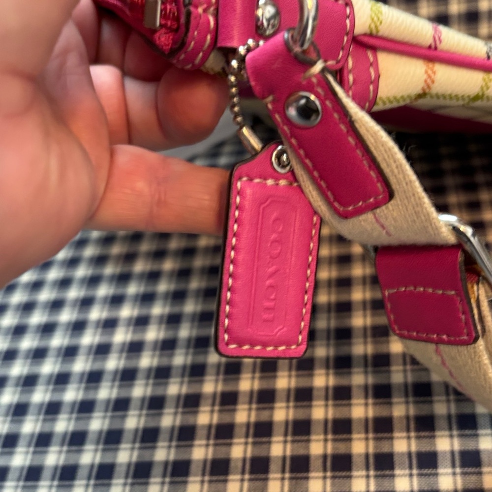 Coach Heritage tattersall swing pack Crossbody Bag - Picture 5 of 11